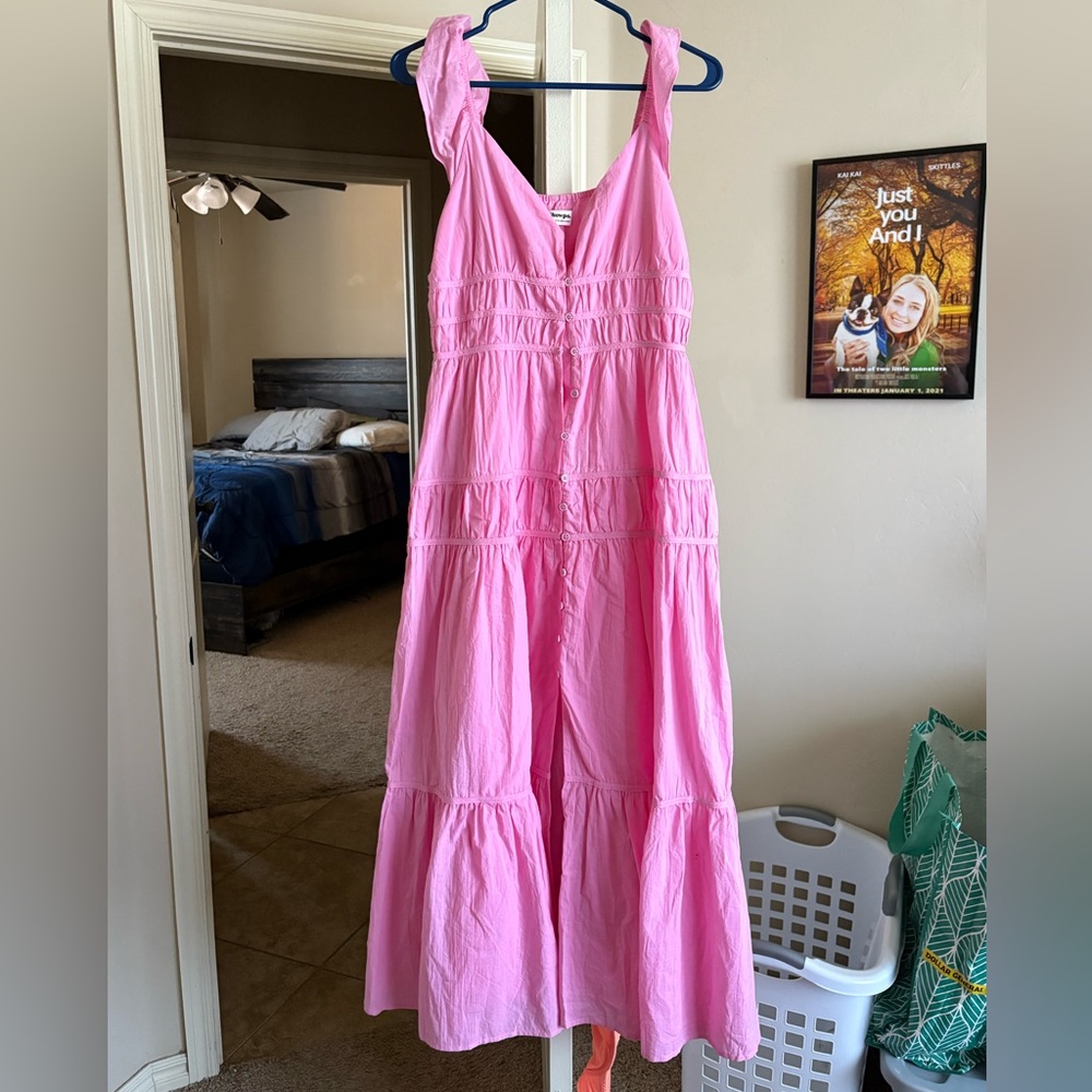 Showpo Pink midi dress